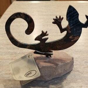 South Western statue, metal art ,paper weight by Lazart collector series